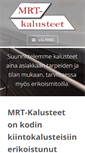 Mobile Screenshot of mrt-kalusteet.net